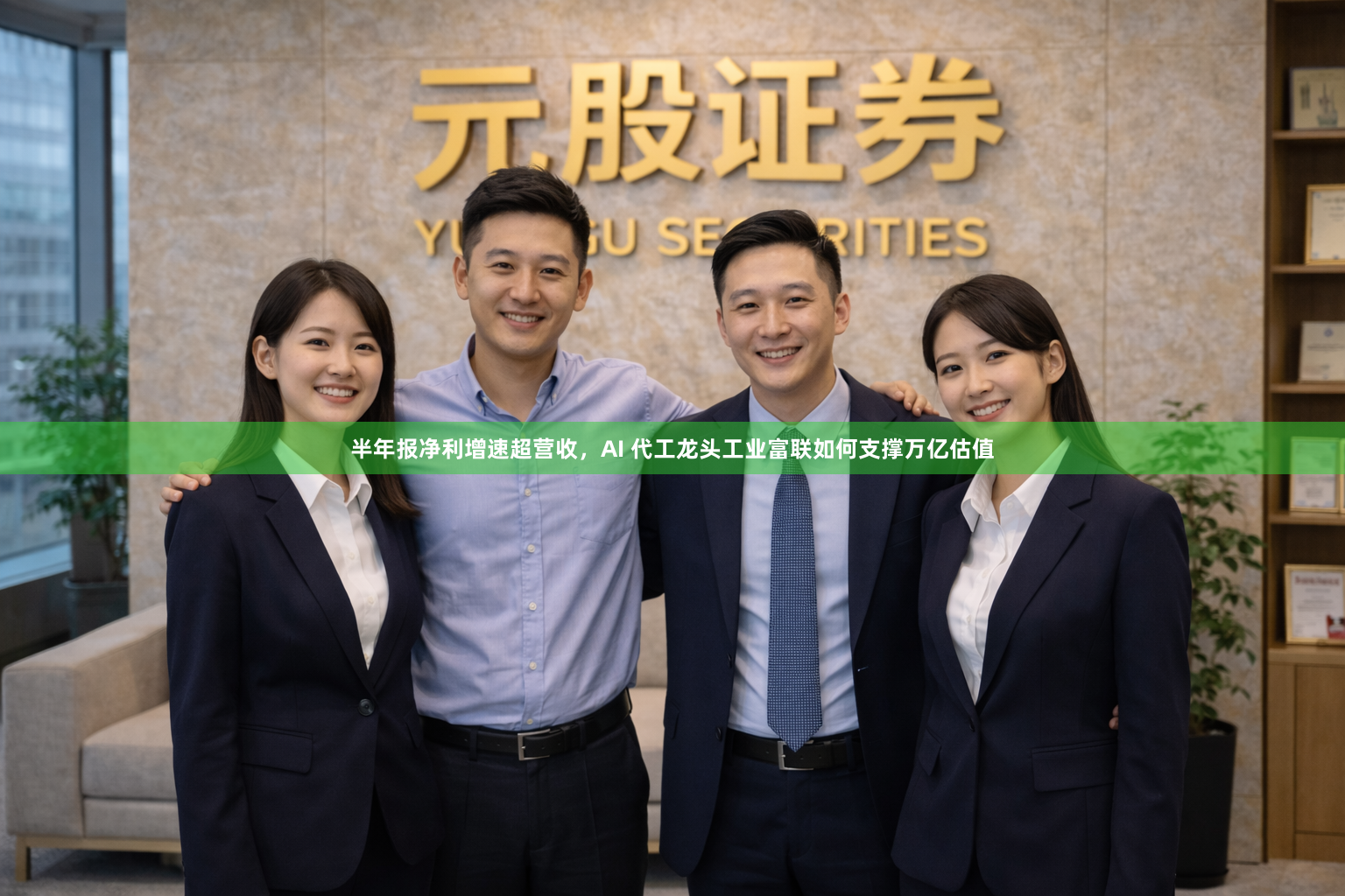 半年报净利增速超营收，AI 代工龙头工业富联如何支撑万亿估值